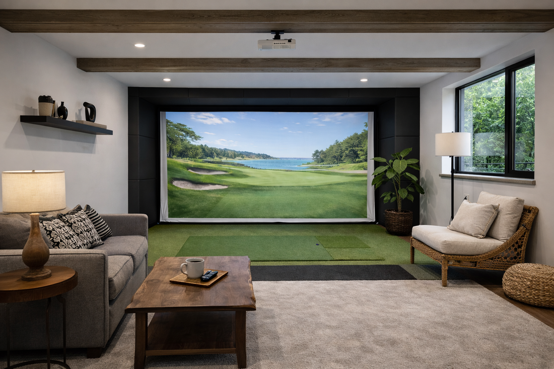 Why Golf Simulator Padding Is Not Optional