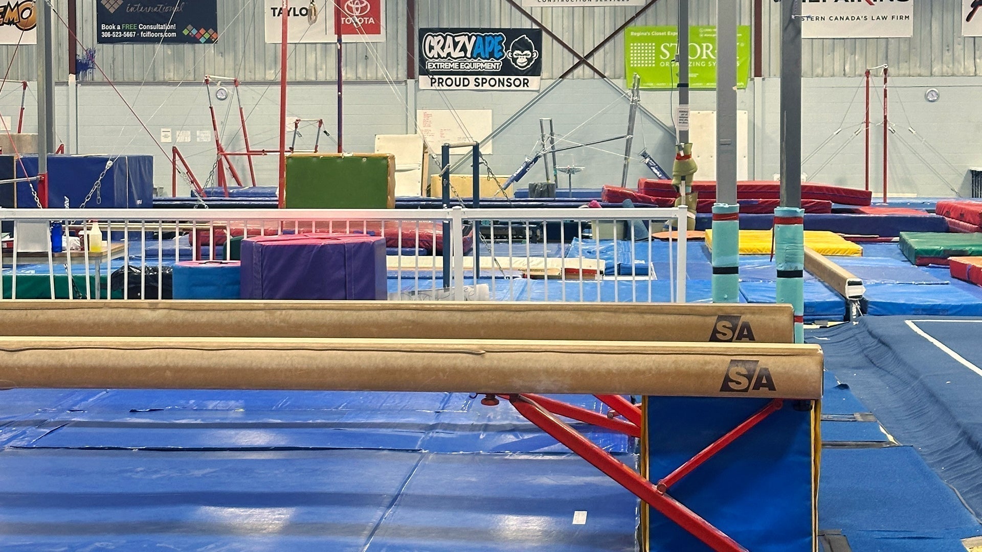 Supporting Gymnastics Clubs - Crazy Ape Extreme Equipment