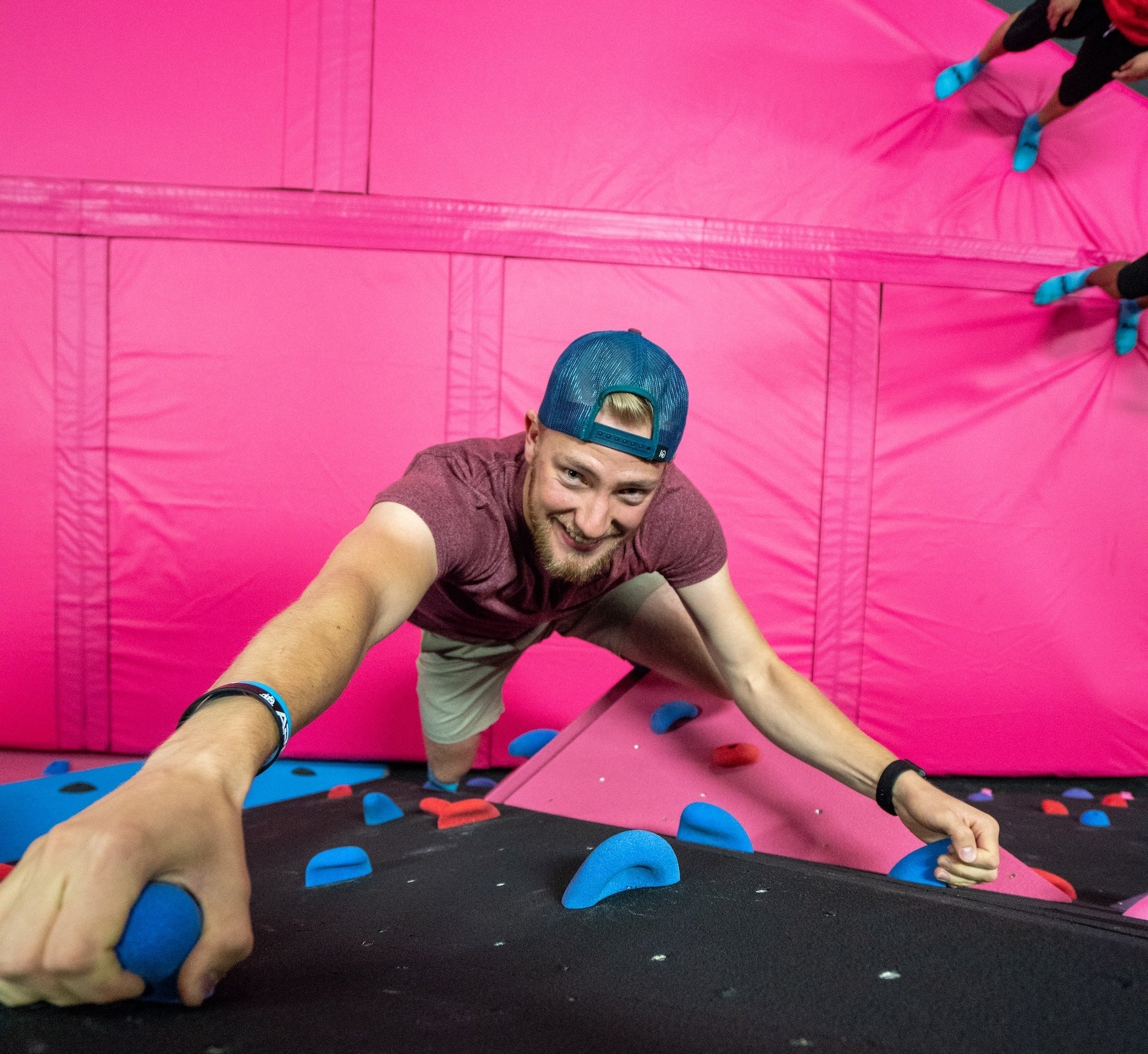 Commercial Climbing Gym Padding