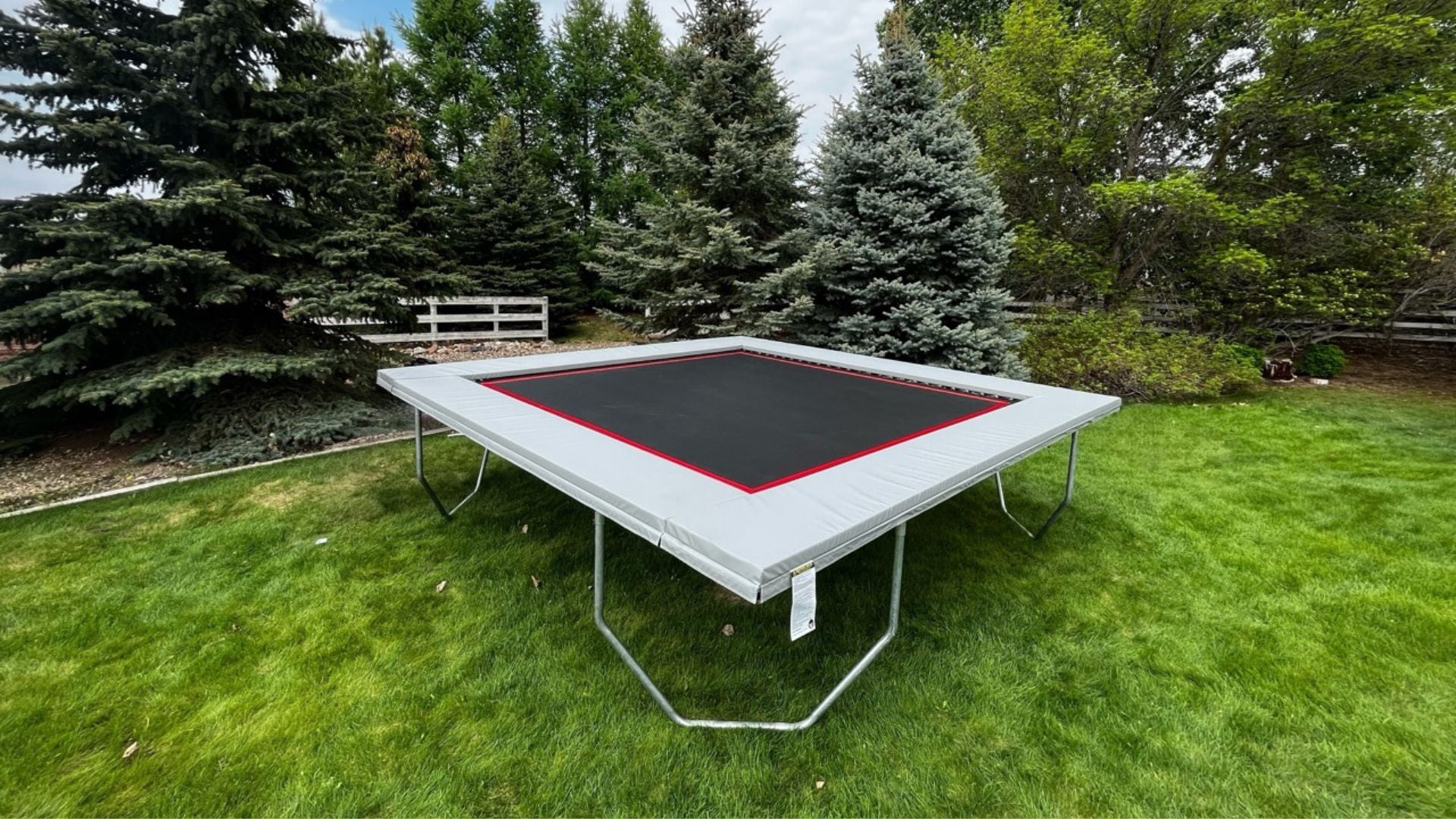 15x15 APEX Square Trampoline – Crazy Ape Extreme Equipment