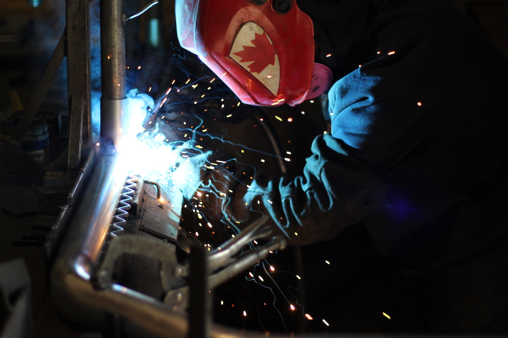 Trampoline Welding