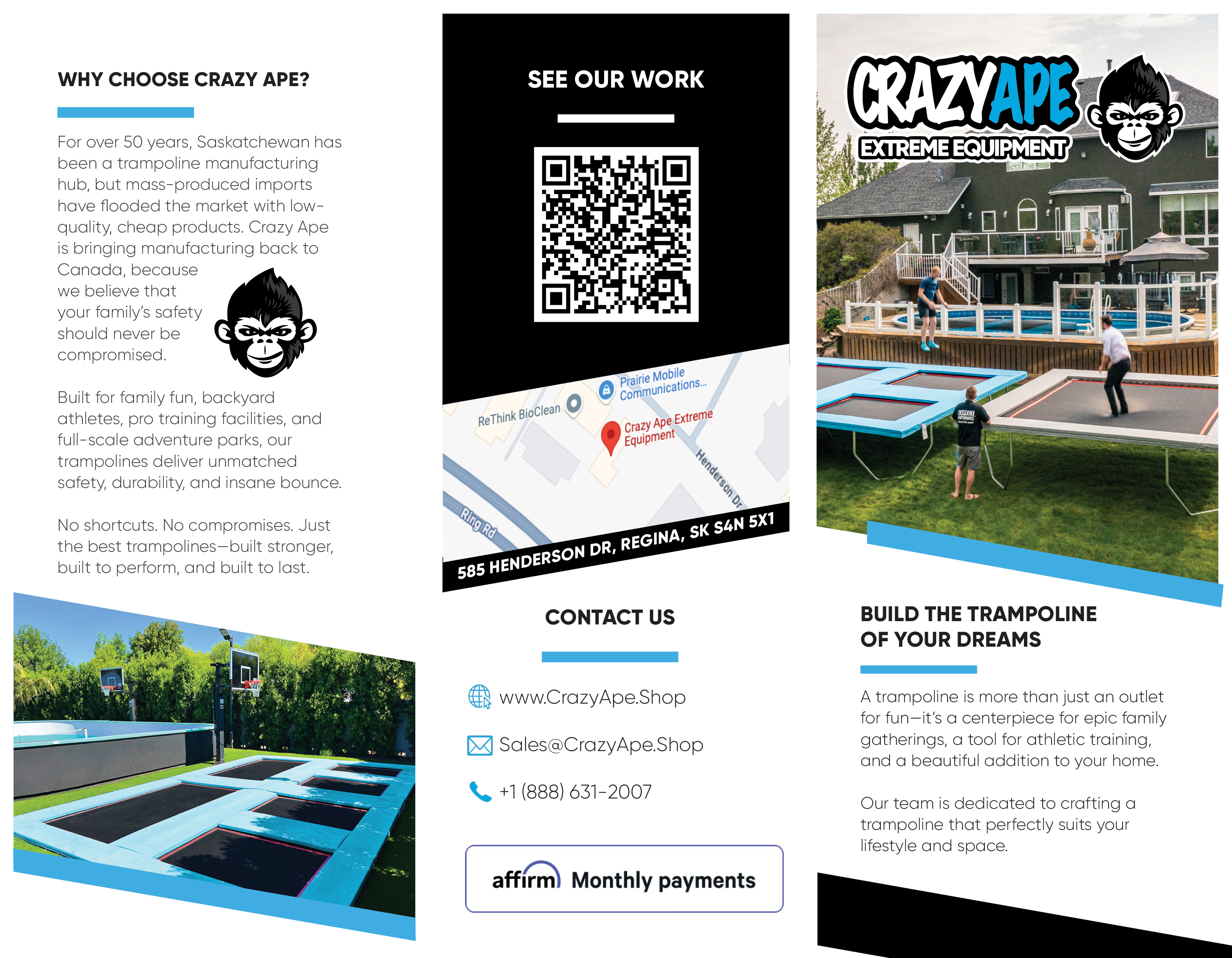 Crazy Ape Brochure - QTY: 100