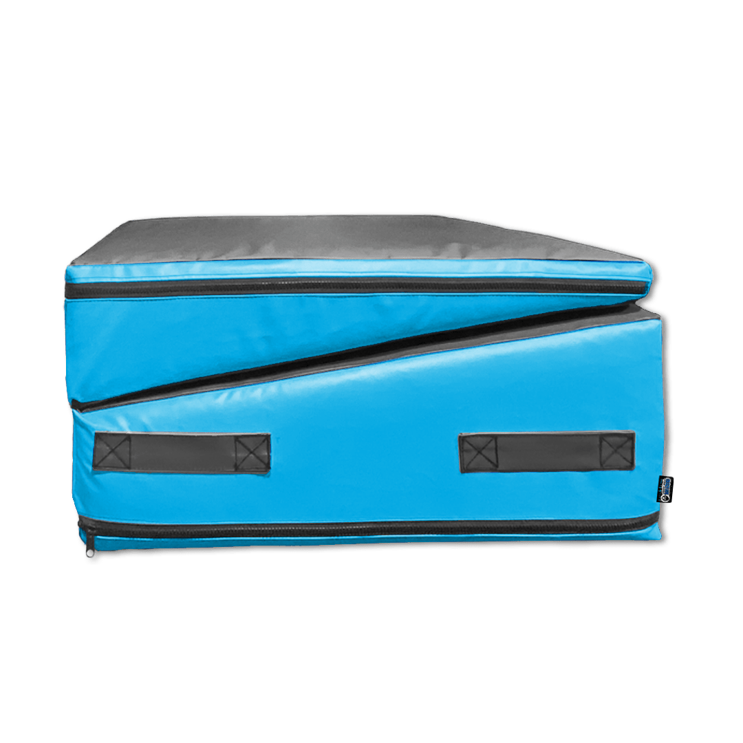 Folding Incline Mat In Charcoal and Miami