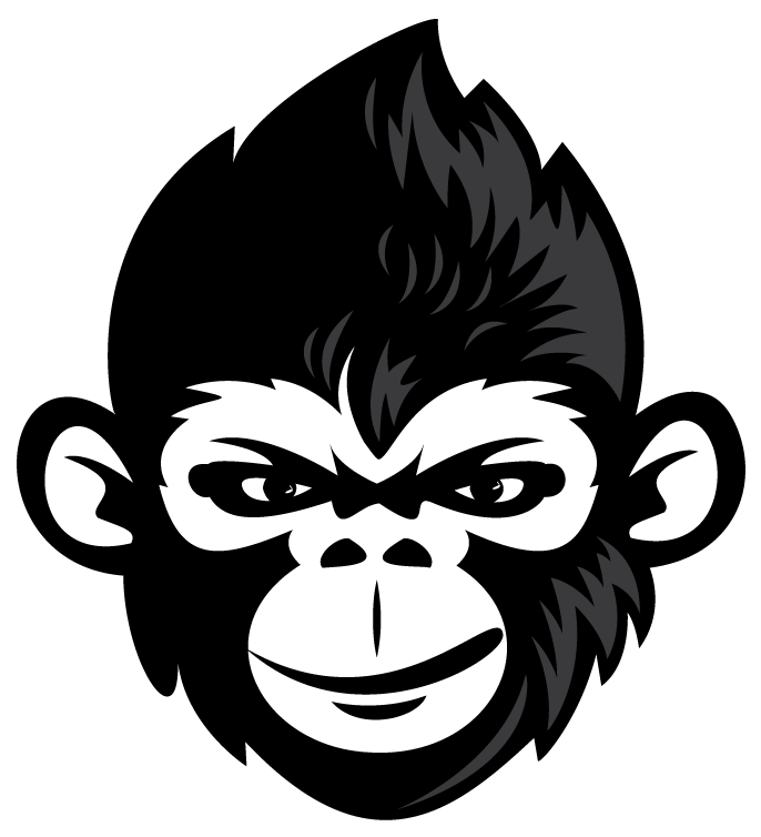 Crazy Ape Logo - Detailed