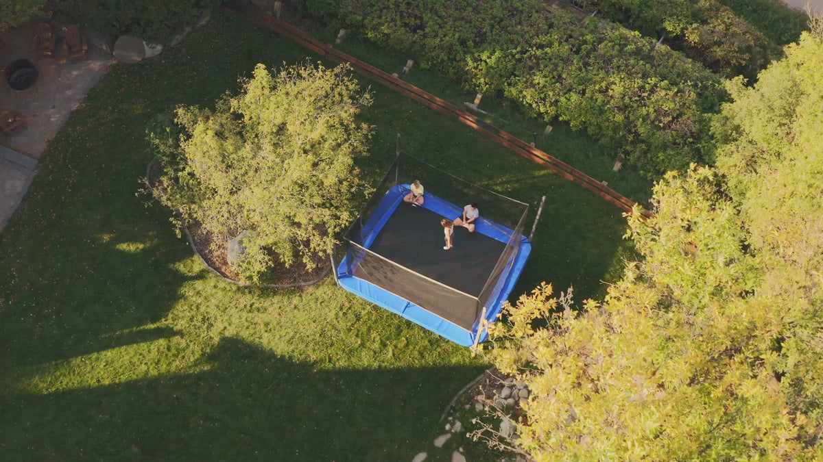 Silverback trampoline video