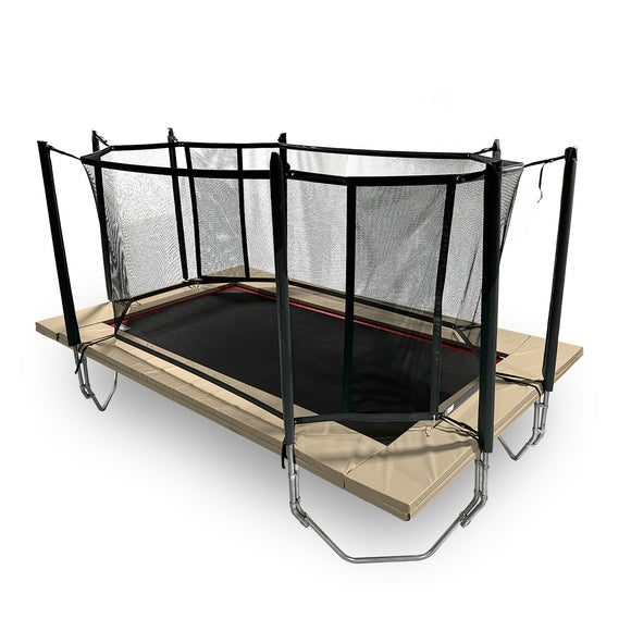 10x17 Backyard Family Trampoline - Crazy Ape Extreme Equipment